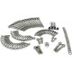 Kit de sujetadores externos de motor de 12 puntos — Acero inoxidable, Plata