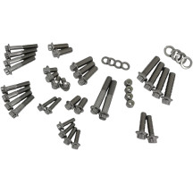 M8 Road Glide 12-Point Chassis Trim Kit — Polished stainless steel