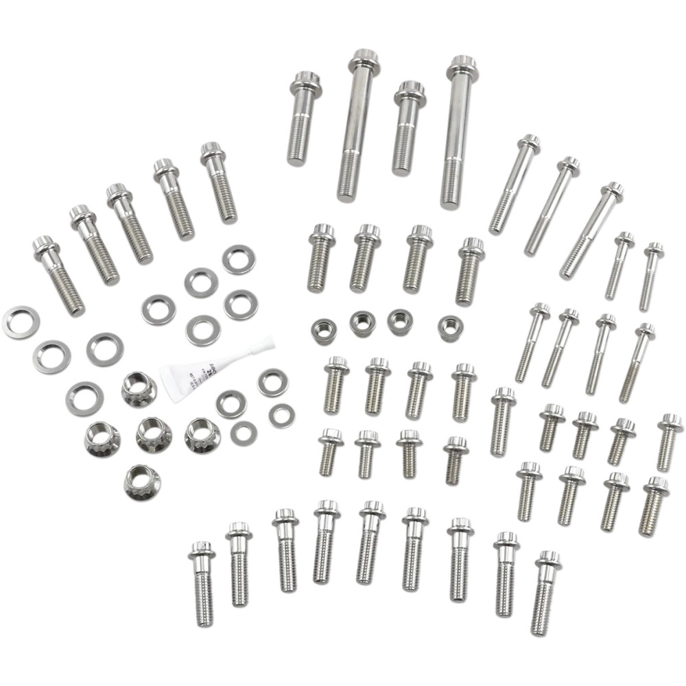 Chassis/Trim Dress-Up Fastener Kit — Silver