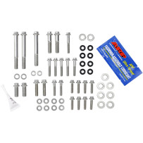 12-Point External Engine Fastener Kit — Silver
