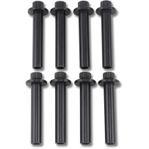 Head Bolt Kit — 12-Point Flange, Black