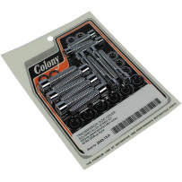 Transmission Side Cover Bolt Kit — Chrome, Polished