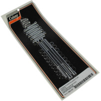 Primary Cover Bolt Kit — Chrome, Polished