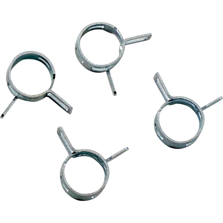 Kit de abrazaderas de recambio para línea de combustible — 10 mm (0,394 pulg.), paquete de 4