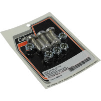 Rear Brake Rotor Bolt/Nut Kit — Zinc