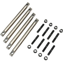 Kit de eje y espárrago de balancín Gorilla — plata, acero