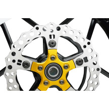 Holeshot Brake Rotor Bolt Kit — 5/16"-18, 22.2 mm (7/8"), Titanium, Black