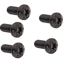 Holeshot Brake Rotor Bolt Kit — 5/16"-18, 22.2 mm (7/8"), Titanium, Black