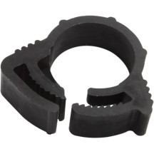 Abrazaderas de trinquete de nylon — paquete de 100, negro