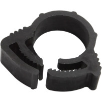 Abrazaderas de trinquete de nylon — paquete de 100, negro