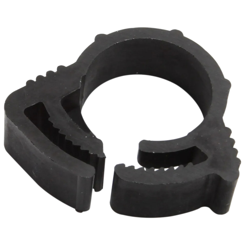 Nylon Ratchet Clamps — 100 pack, black