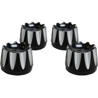 Head Bolt Covers — head bolt, black anodized, 4-pack