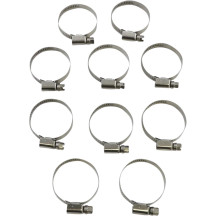 Embossed Stainless Steel Hose Clamps — 25 mm–40 mm