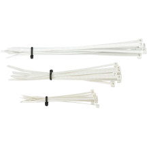 Bridas para cables — paquete de 30, blanco