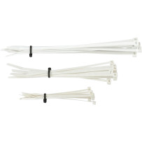 Bridas para cables — paquete de 30, blanco
