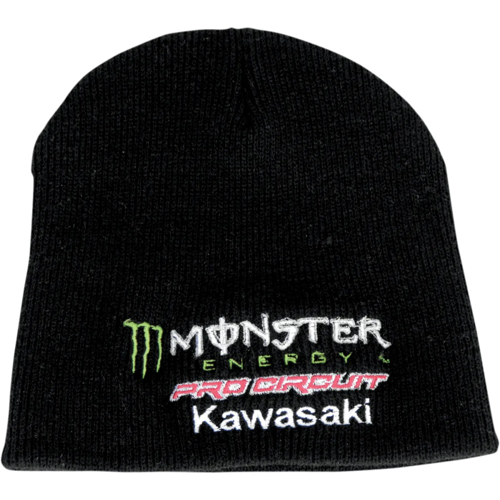 Monster Team Beanie — One Size, Black
