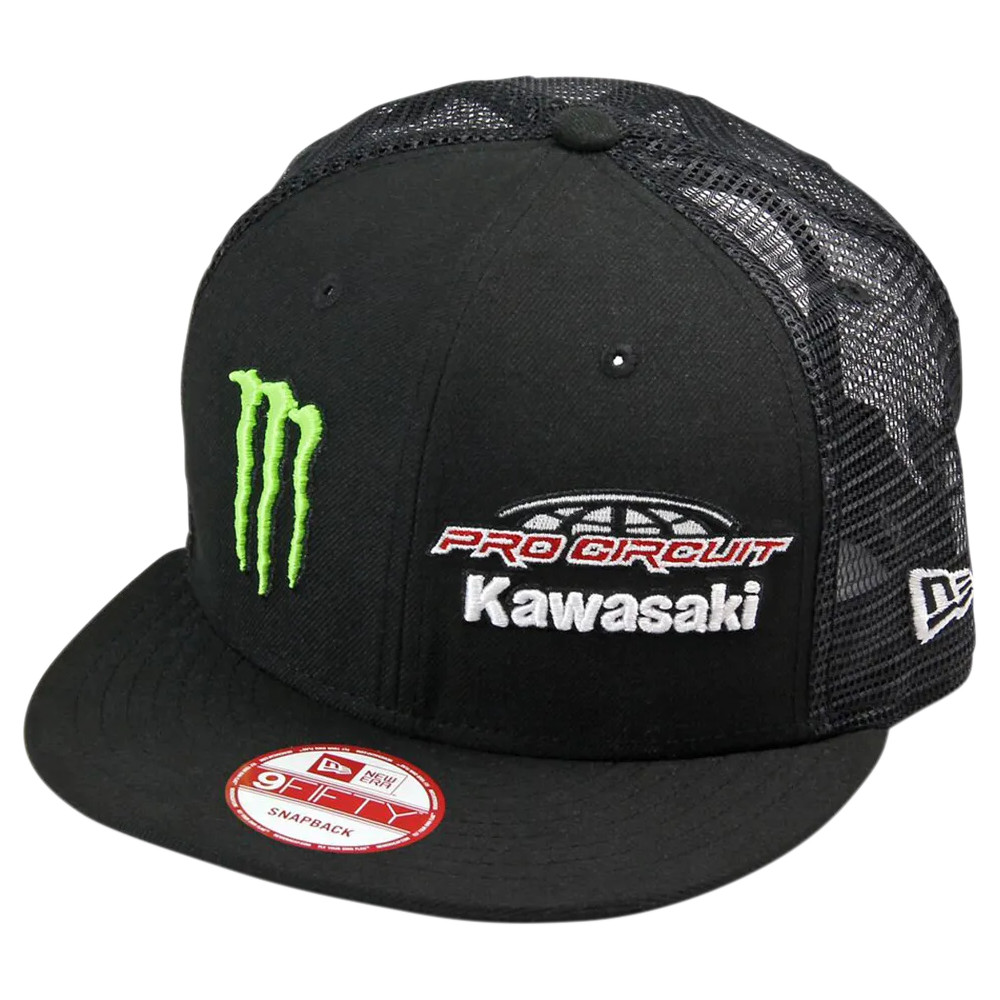 Pro Circuit Team Hat — One Size, Snapback, Black