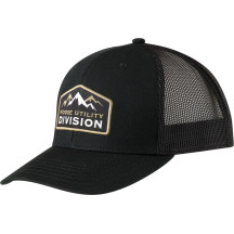 MUD Mountain Hat — One Size, Snapback, Black