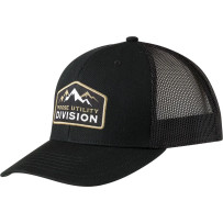 MUD Mountain Hat — One Size, Snapback, Black
