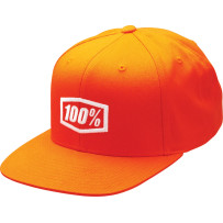 Icon Snapback Hat — One Size, Orange