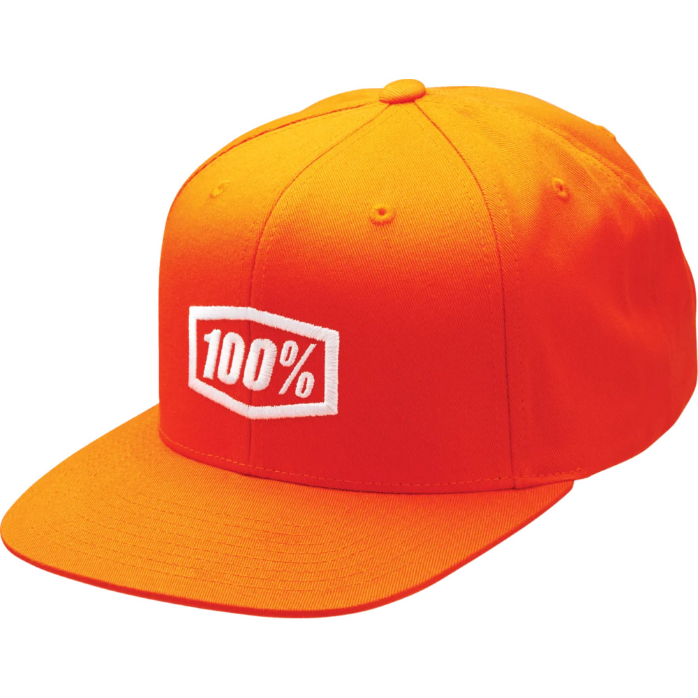 Youth Icon Snapback Hat — One Size, Snapback, Orange