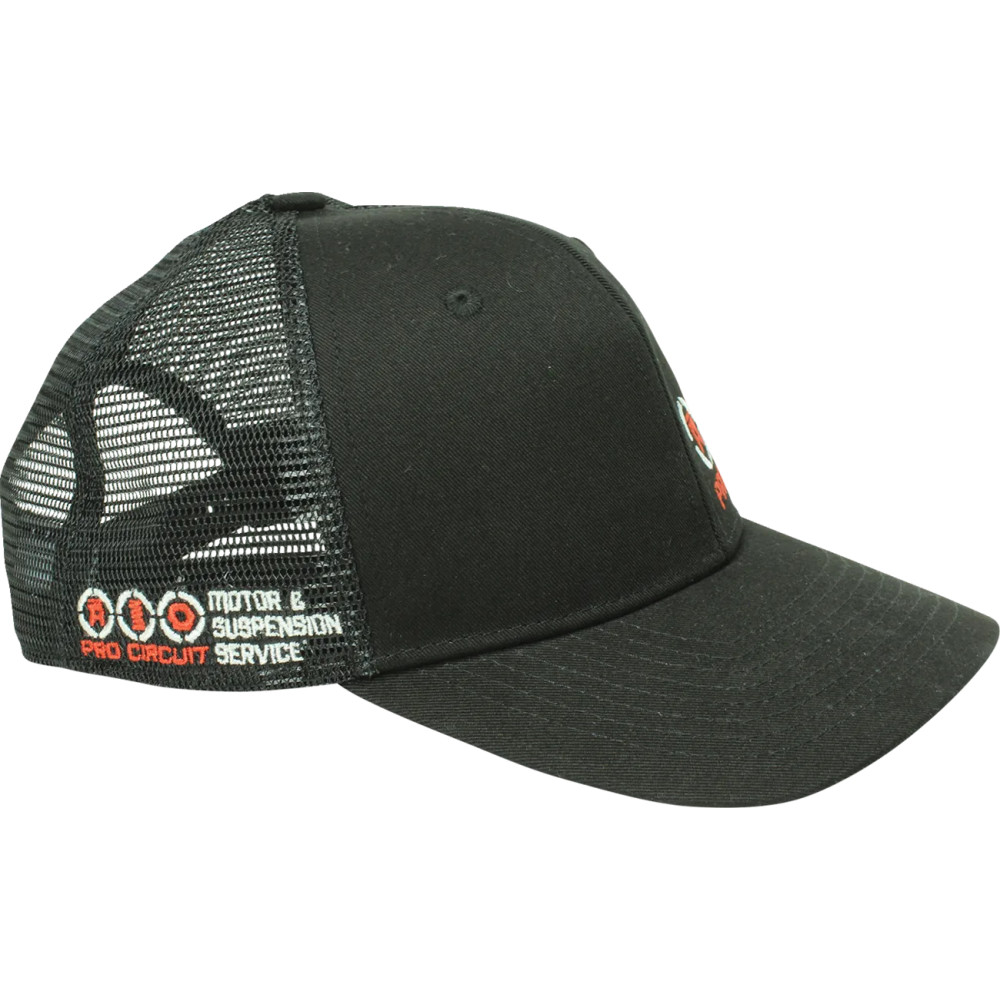 Pro Circuit Service Hat — One Size, Snapback, Black