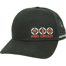 Pro Circuit Service Hat — One Size, Snapback, Black