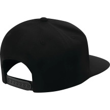Iconic Hat — One Size, Snapback, Black