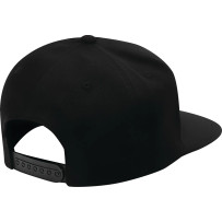 Iconic Hat — One Size, Snapback, Black
