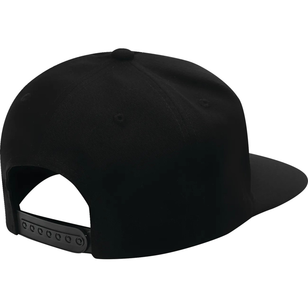 Iconic Hat — One Size, Snapback, Black