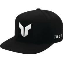 Iconic Hat — One Size, Snapback, Black