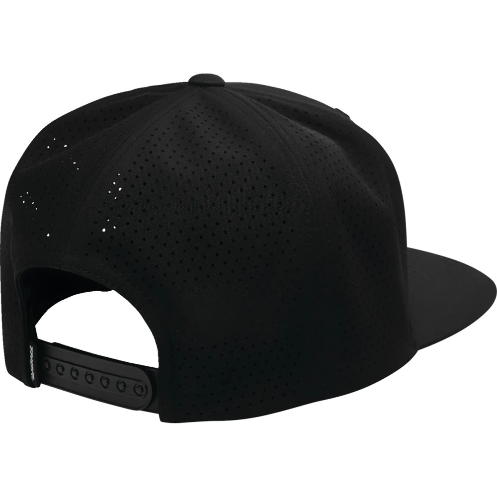 Corp Hat — One Size, Snapback, Black