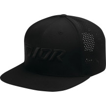 Corp Hat — One Size, Snapback, Black
