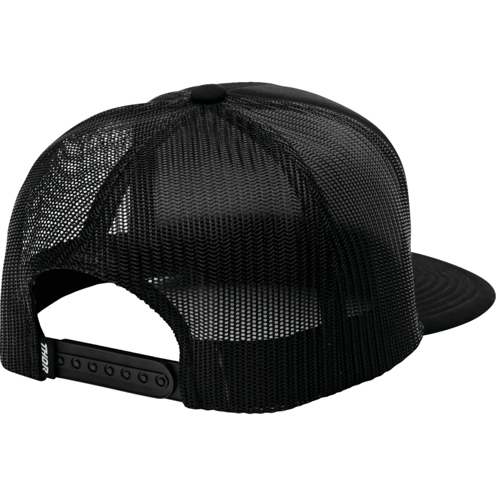 Shadow Hat — One Size, Black, Snapback