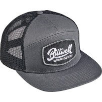 Ridgecrest Hat — One Size, Snapback, Black, Gray