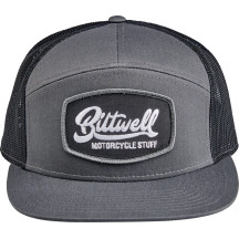 Gorra Ridgecrest — Talla única, snapback, negro, gris