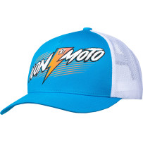 Rad Dawn™ Trucker Hat — One Size, Snapback, Blue