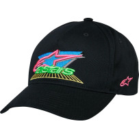 Vivid Hat — One Size, Snapback, Black
