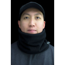 Microfleece Neck Gaiter — One Size, Black