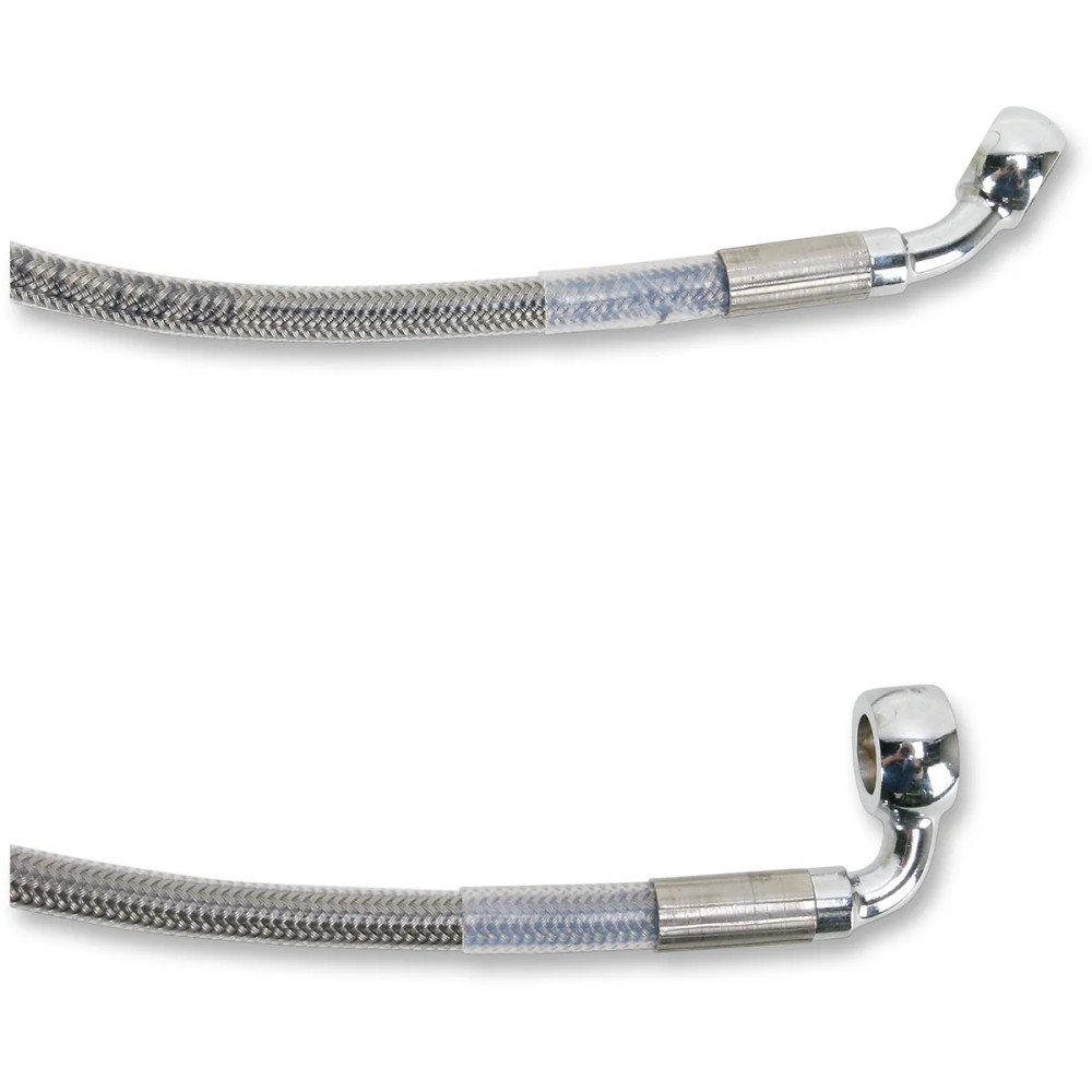 Extended Length Stainless Steel Brake Line Kit — 122.5 cm (48-1/4") , Oversize +10.2 cm (4")