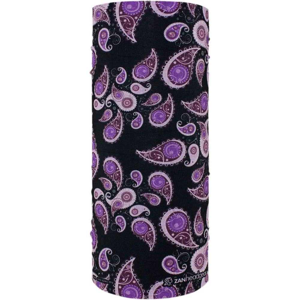 Motley Tube® Neck Tube — One Size, Black, Purple