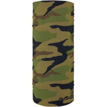 Motley Tube® Neck Tube — One Size, Black/Green, Woodland Camo