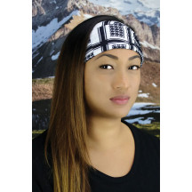 Motley Tube® Fleece Lined — One Size, Black, White