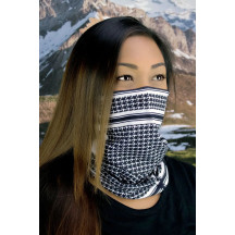 Motley Tube® Fleece Lined — One Size, Black, White