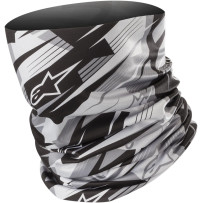 Braga de cuello — Talla única, Negro, Gris claro