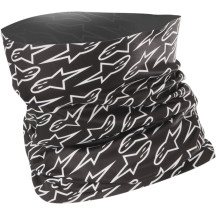 Tubo para el cuello — Talla única, Negro, Blanco