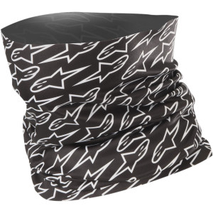 Tubo para el cuello — Talla única, Negro, Blanco