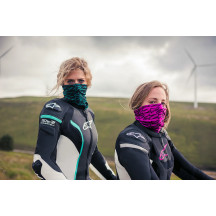 Neck Tube — One Size, Black, Pink