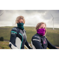 Neck Tube — One Size, Black, Pink