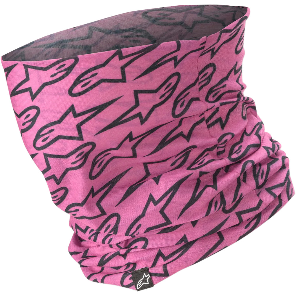 Tubo de cuello — Talla única, Negro, Rosa